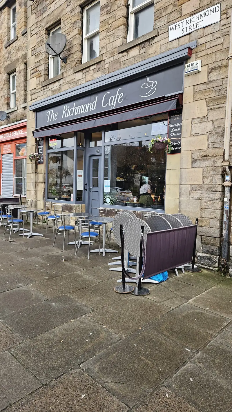The Richmond Cafe shopfront on West Richmond Street